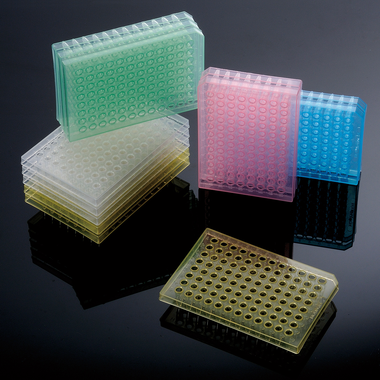 product-750-750 Laboratory Clear 96Well PCR Plates 0.2ml Pcr Plate Half-Skirted