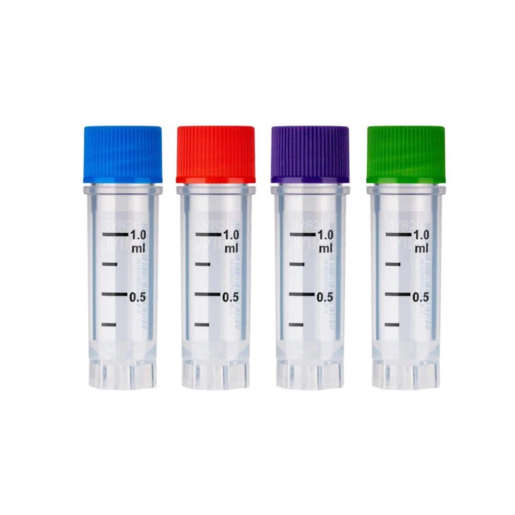 0.5ml, 1.5ml, 2.0ml Cryogenic Vials-Side Barcodes & Human Readable Numbers CryoKING