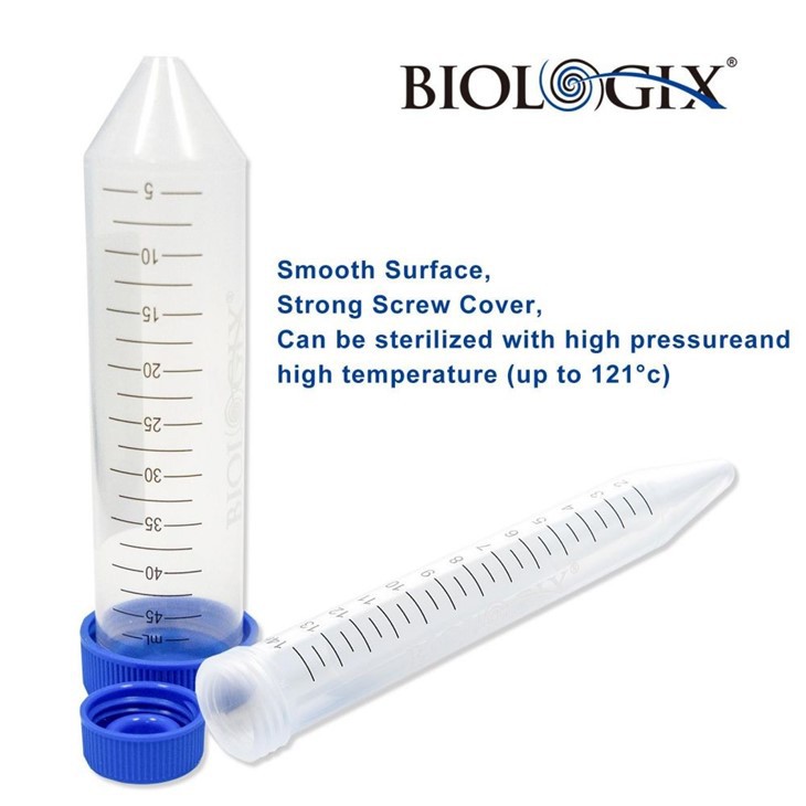 PP 15/50 ML With Flat-Top/Plug Seal Screw Caps Conical Bottom Centrifuge Tubes