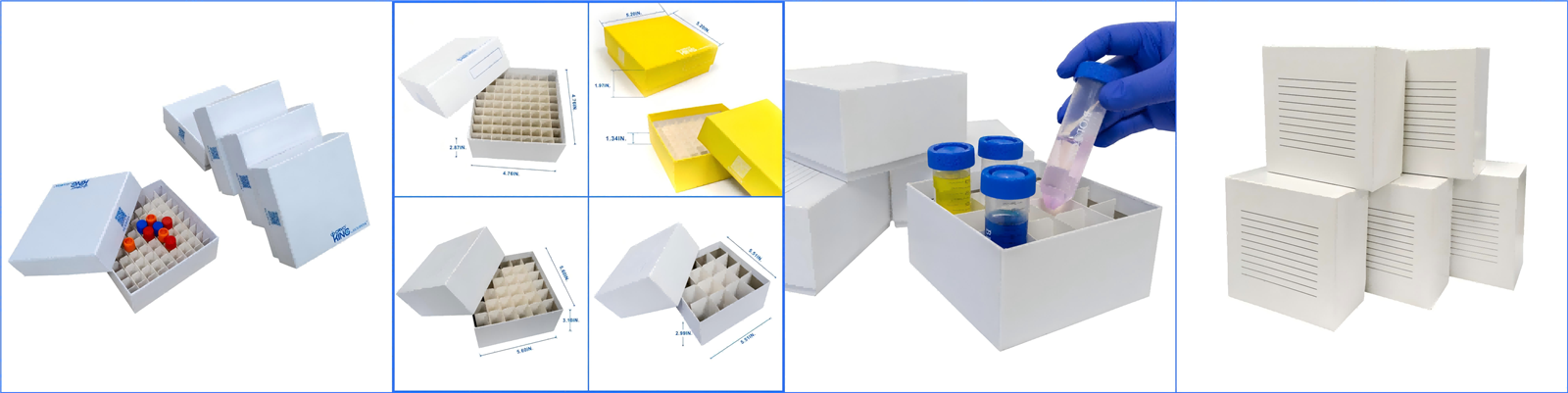 100-well Cryogenic Boxes 100-well Cryogenic Boxes