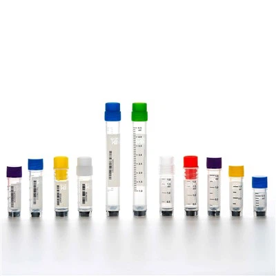 0.5ml, 1.0ml, 1.5ml, 2.0ml, 5.0ml Cryogenic Vials With Multi Barcodes