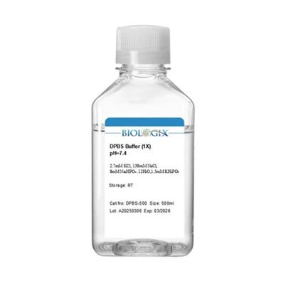 DPBS Buffer ( Without Ca2+&Mg2+) (1×) 500ml/1000ml