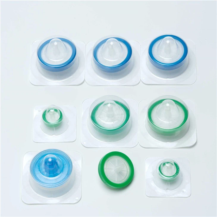 China Supplier Sterile Syringe Filters 0.22/0.45 Pore Size