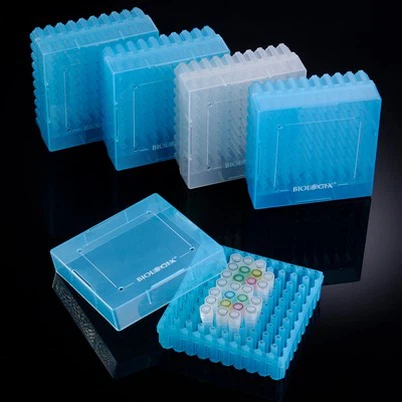 100 Well PP Cryogenic Box Five Assorted Color