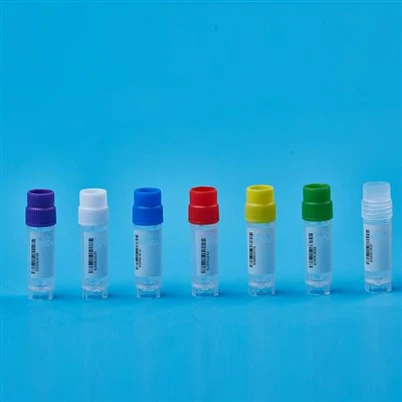 CryoKING Cryogenic Vials-Side Barcodes & Human Readable Numbers