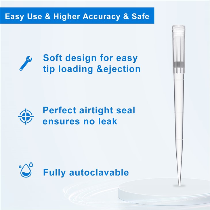 Filter Tips Compatible With All Brands Pipettors